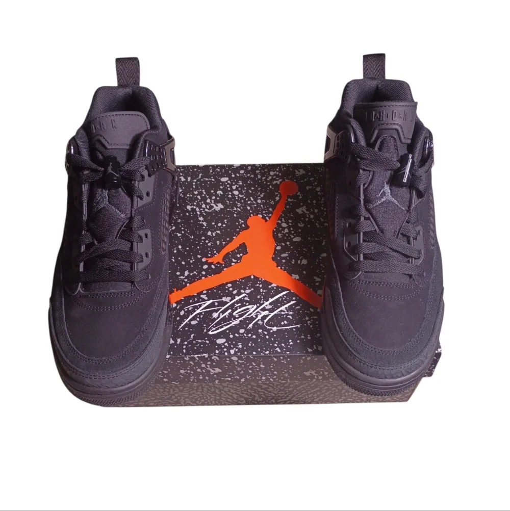 Jordan SPIZIKE LOW‎ Black Men's Shoes